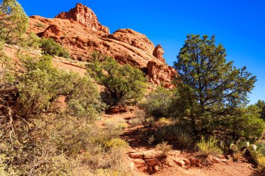 Sedona kırmızı kaya