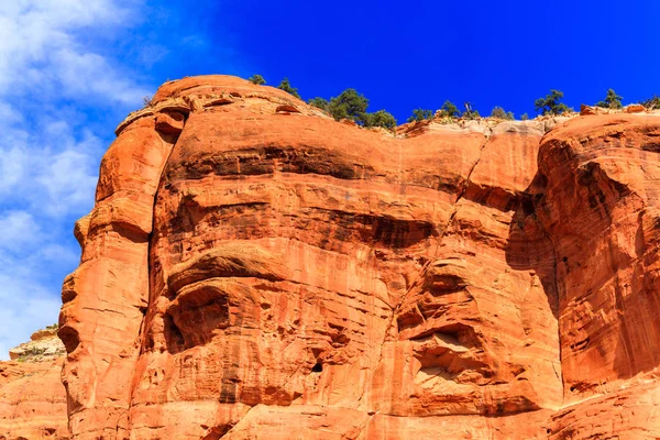 Belleza Natural Piedra Arenisca Roja Sendero Boynton Canyon Trail Sedona —  Fotos de Stock