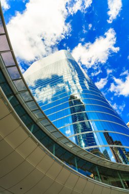 modern şehir gökdelenler