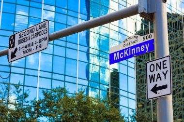 McKinney downtown Houston clipart