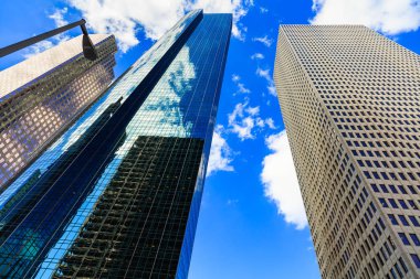 modern şehir gökdelenler