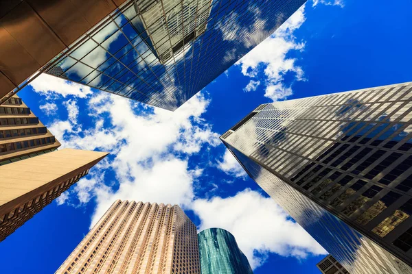 Modern downtown skyscrapers — Stock Photo, Image