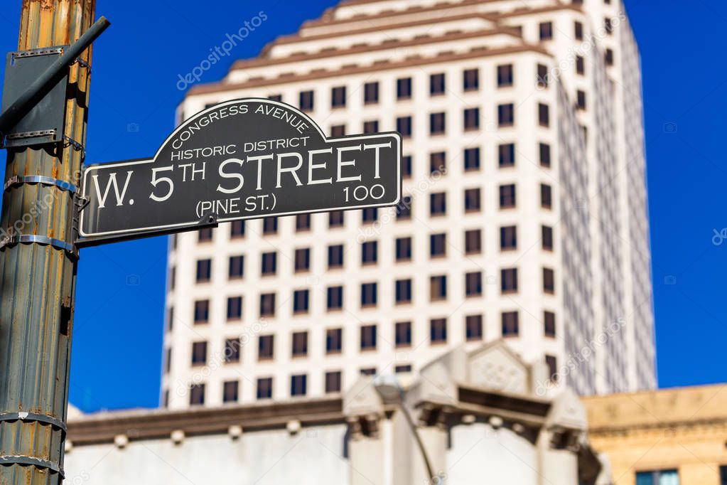 Austin street signs