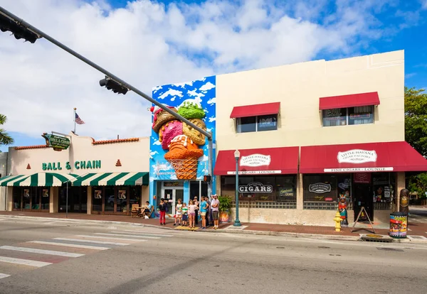 Paysage urbain de Little Havana — Photo