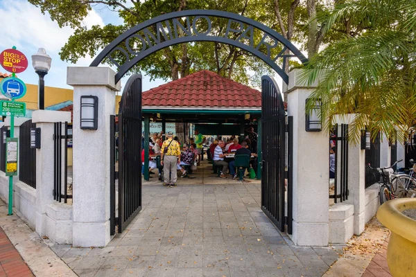 Miami Domino Park — Zdjęcie stockowe