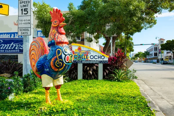 Historische Calle Ocho — Stockfoto