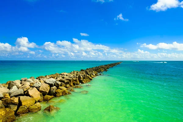 Miami Beach Channel — Stock Photo, Image