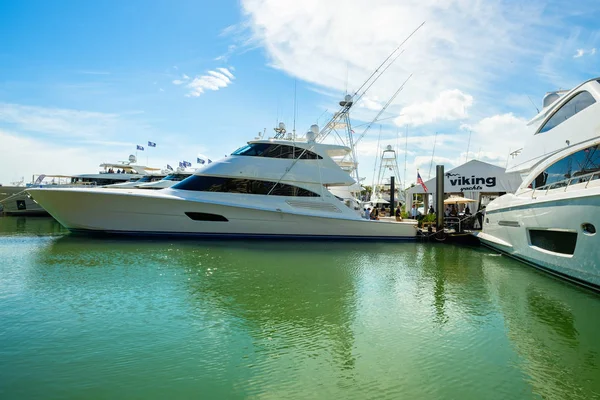 Miami International Boat Show — Zdjęcie stockowe