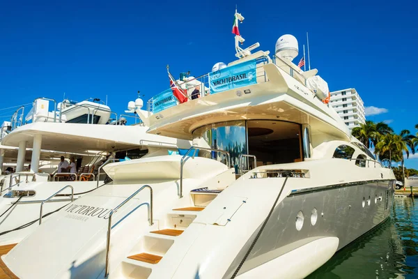 Miami International Boat Show — Stock Photo, Image