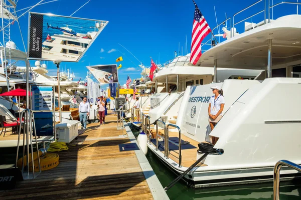 Miami internacional barco show — Fotografia de Stock