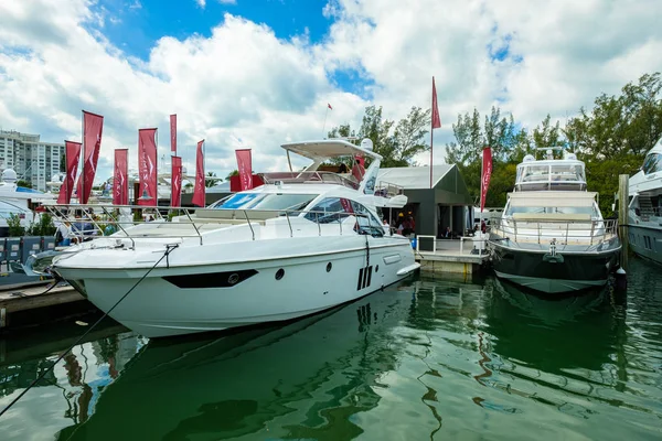 Miami internationella båtmässan — Stockfoto