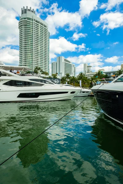 Miami International Boat Show — Zdjęcie stockowe