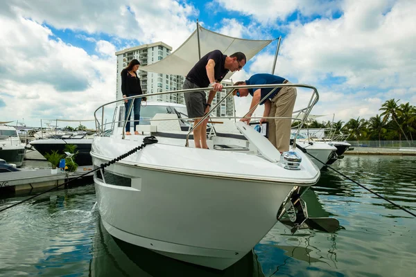 Pertunjukan perahu internasional miami — Stok Foto