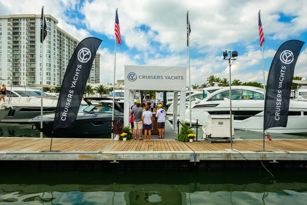 Miami International Boat Show — Stock Photo, Image
