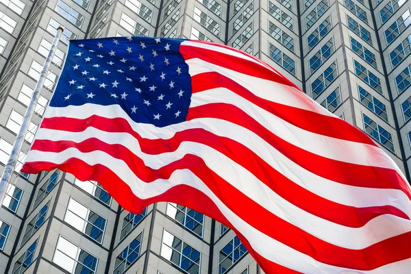 Beautiful American flag — Stock Photo, Image