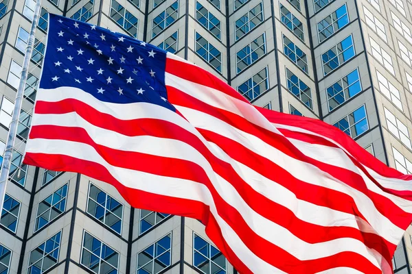 Beautiful American flag — Stock Photo, Image