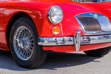Vintage Mg otomobil