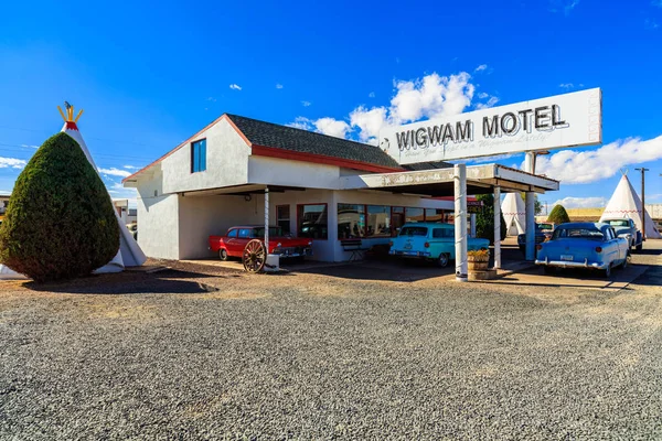Wigwam motel tipis — Stockfoto