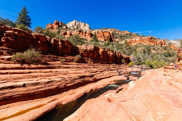 Slide Rock Arizona — Stock Photo, Image