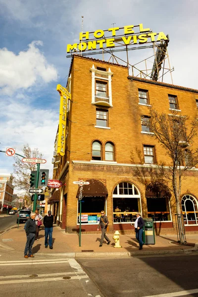 Centro de Flagstaff Cityscape — Foto de Stock