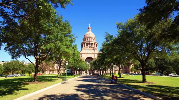 Capitolio Estatal de Texas — Vídeo de stock