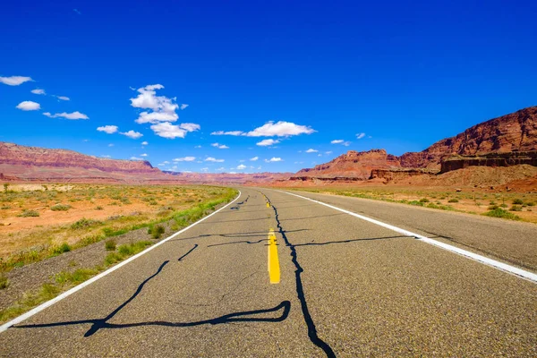 Arizona öde motorväg — Stockfoto