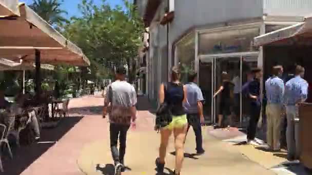 Lincoln Road Mall — Stockvideo