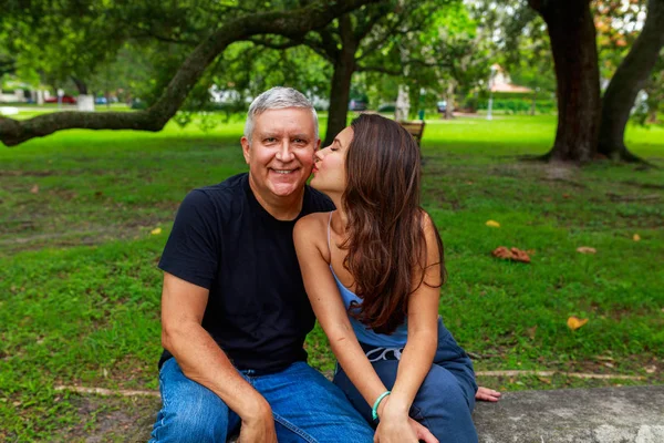 Père et fille — Photo