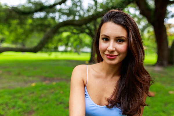 Beautiful young woman