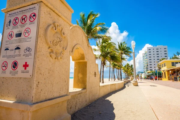 Hollywood Beach Florida — Stock Photo, Image