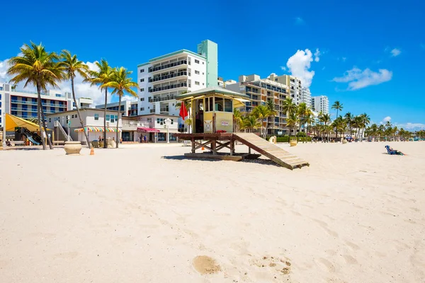 Playa de Hollywood Florida — Foto de Stock