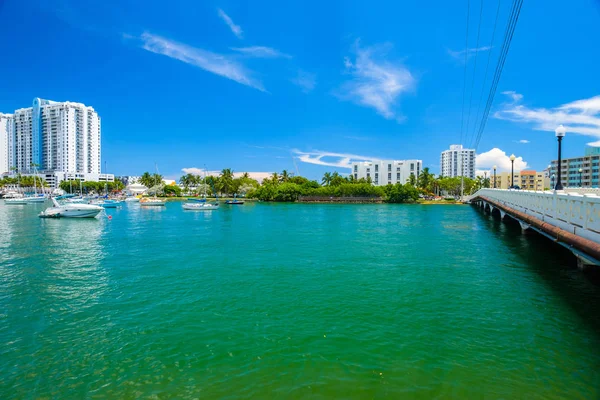 Miami Beach paesaggio urbano — Foto Stock
