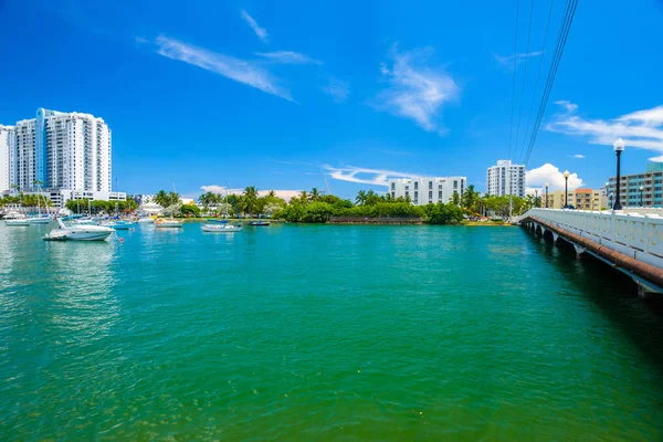 Miami Beach cityscape — Stok fotoğraf