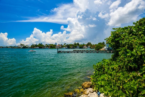 Miami Beach deniz manzarası — Stok fotoğraf