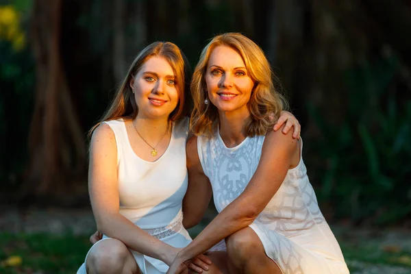 Outdoor family portrait — Stock Photo, Image