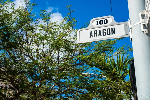 Coral Gables Paisaje urbano — Foto de Stock