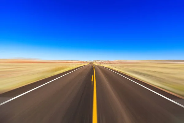 Arizona autostrada del deserto — Foto Stock