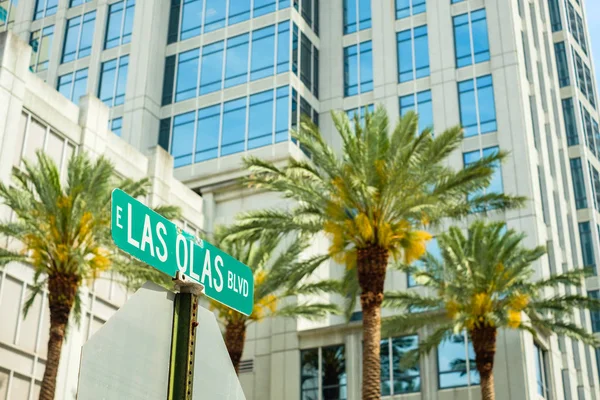 Centro de Fort Lauderdale Cityscape — Foto de Stock