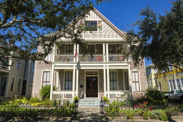 Vintage Galveston Home — стокове фото