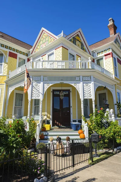 Vintage Galveston Home —  Fotos de Stock