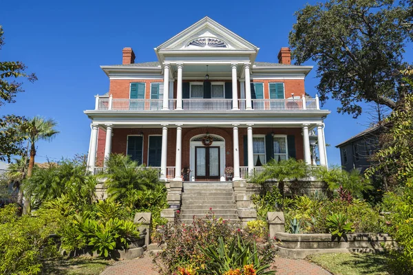 Vintage Galveston Casa — Fotografia de Stock