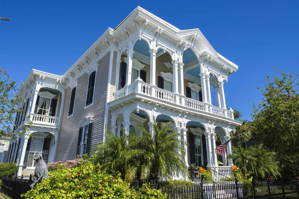 Vintage Galveston Home —  Fotos de Stock