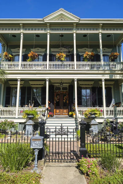 Vintage Galveston Home — Foto de Stock