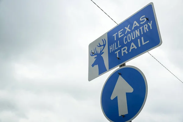 Texas Hill Country Sign — Stockfoto