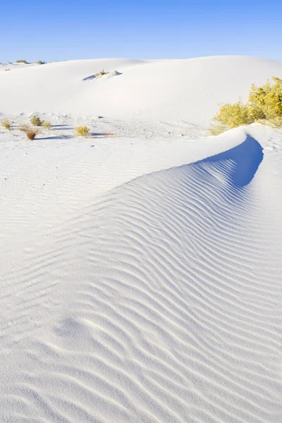 白沙石膏沙丘 — 图库照片
