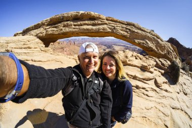 Handsome Adventure Couple Outdoors