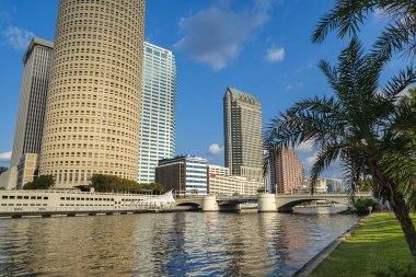 Şehir merkezi Tampa Skyline