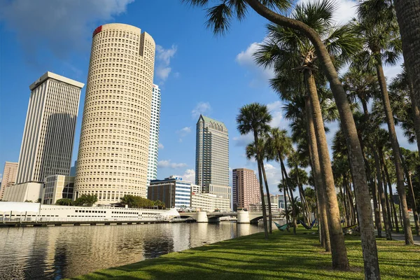 Centro de Tampa Skyline — Fotografia de Stock