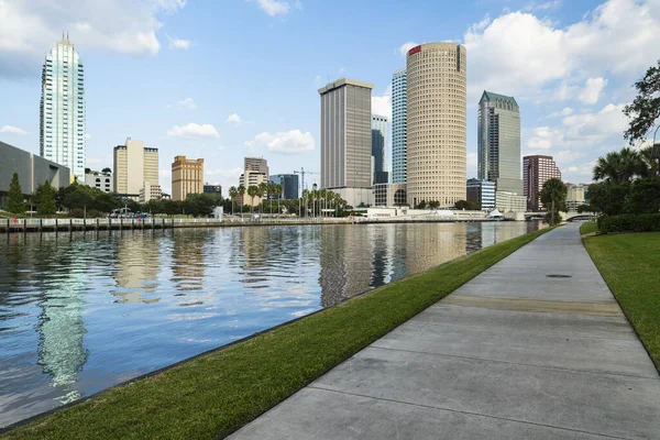 Śródmieście Tampa Cityscape — Zdjęcie stockowe