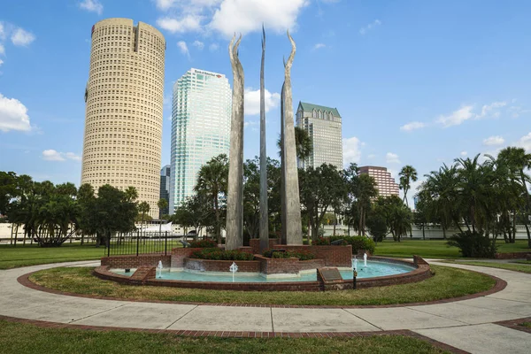 Downtown Tampa Skyline — Stock Photo, Image